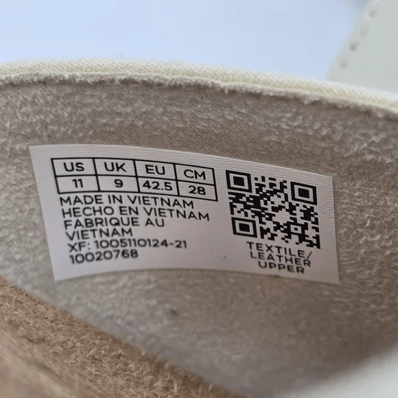 NWT TOMS Abby Flatform Espadrille Sandals, Leather Natural Woven , Women's 11 - Picture 15 of 16